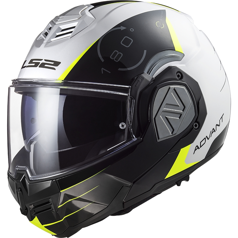 LS2 Casque FF906 ADVANT CODEX 569063102 | Blanc Noir 1 LS2 Casque FF906 ADVANT CODEX 569063102 | Blanc Noir