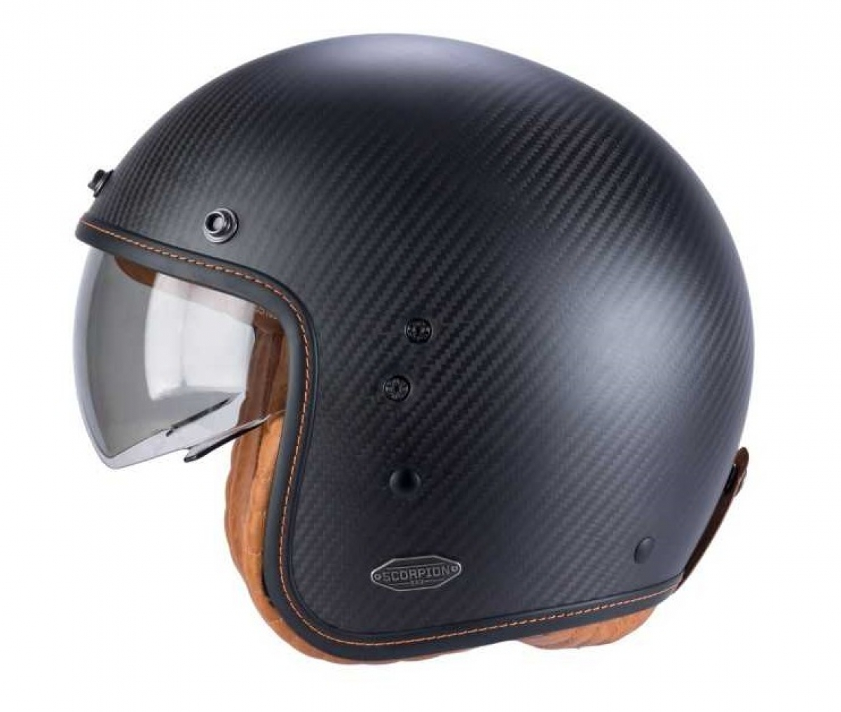 SCORPION Casque BELFAST CARBON SOLID 81-261-10 | Noir Mat 2 SCORPION Casque BELFAST CARBON SOLID 81-261-10 | Noir Mat – Image 2