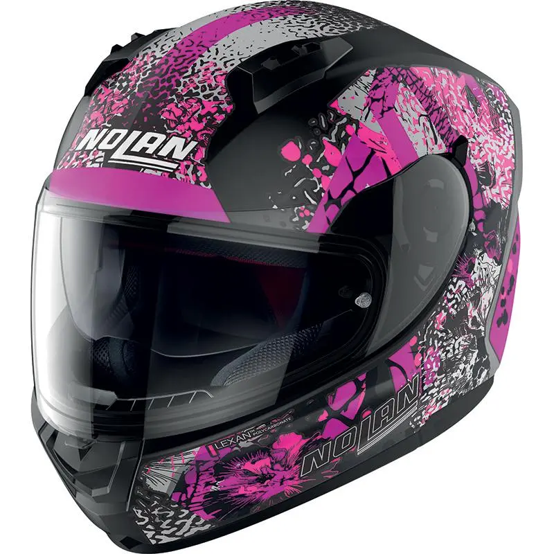 NOLAN Casque N60-6 EUFOR N66000705029 | Noir Fuschia 1 NOLAN Casque N60-6 EUFOR N66000705029 | Noir Fuschia