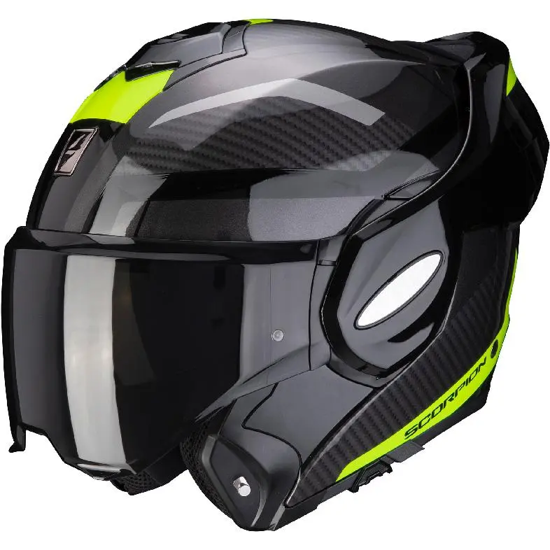 SCORPION Casque EXO-TECH TRAP 18-329-141 | Noir/jaune Fluo 2 SCORPION Casque EXO-TECH TRAP 18-329-141 | Noir/jaune Fluo – Image 2