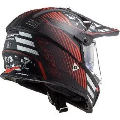 LS2 Casque Cross MX436 PIONNER EVO SATURN 404363411 | Noir Mat/rouge -Pas Cher Visière Casque Moto Magasin none 0a32987354c10449660b58b766547e67 0a32987