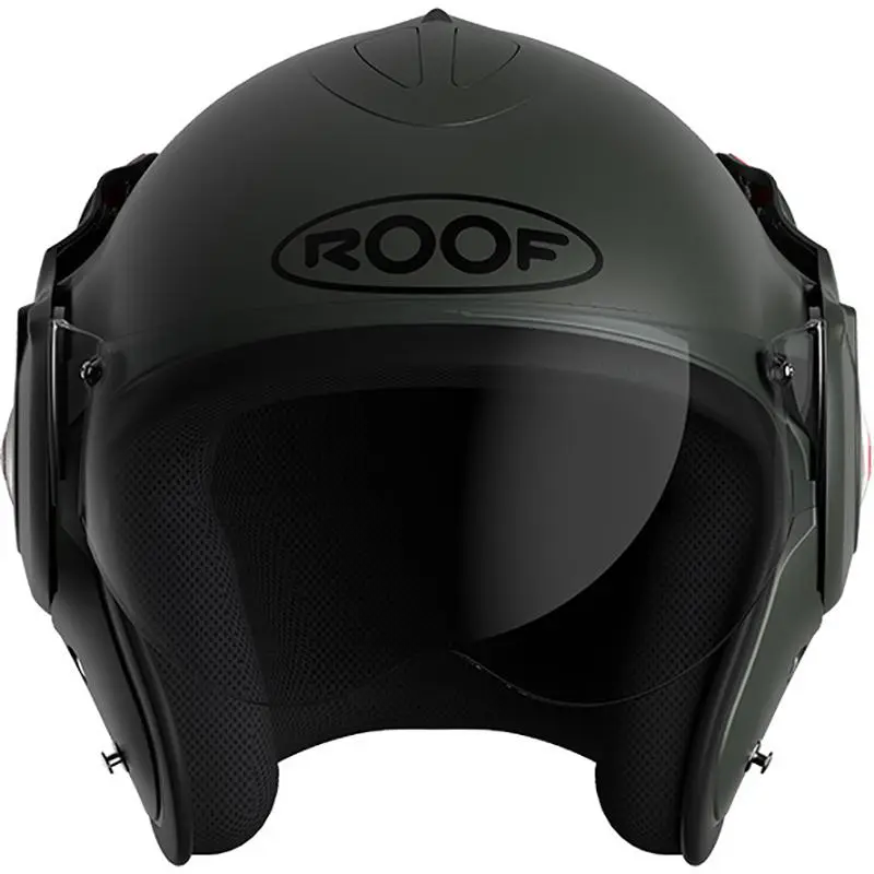 ROOF Casque DESMO KAMO MAT 012681- | Noir Mat 3 ROOF Casque DESMO KAMO MAT 012681- | Noir Mat – Image 3