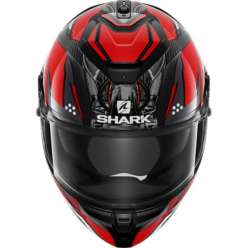 SHARK Casque SPARTAN GT CARBON URIKAN HE7012EDRW | Carbone Blanc Rouge 2 SHARK Casque SPARTAN GT CARBON URIKAN HE7012EDRW | Carbone Blanc Rouge – Image 2