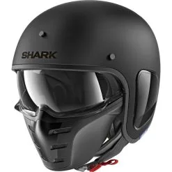 SHARK Casque S-DRAK BLANK HE2752EKMA | Noir/Mat