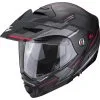 SCORPION Casque Cross Over ADX-2 Carrera 89-398-24 | Noir Mat Rouge