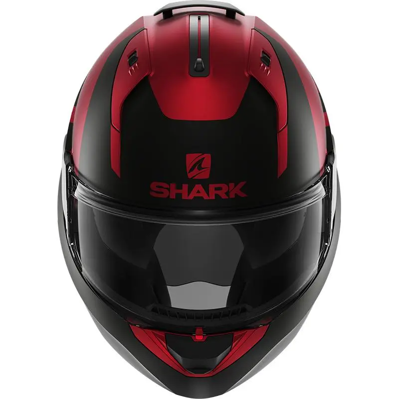 SHARK Casque EVO-ES KEDJE Mat HE9809ERKR | Rouge Noir Rouge 2 SHARK Casque EVO-ES KEDJE Mat HE9809ERKR | Rouge Noir Rouge – Image 2
