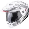 SCORPION Casque Cross Over ADX-2 Carrera 89-398-281 | Blanc Perle Argent