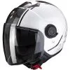 SCORPION Casque EXO-CITY AVENUE 83-256-63 | Blanc/Noir | Femme