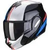 SCORPION Casque EXO-TECH EVO FORZA 118-392-163 | Noir Argent Rouge