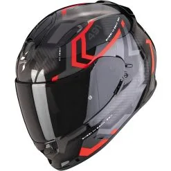 SCORPION Casque EXO-491 SPIN 48-370-24 | Noir Rouge