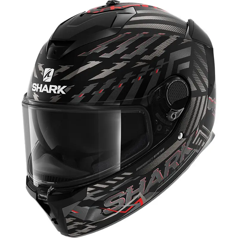 SHARK Casque SPARTAN GT E-BRAKE Mat HE7063EKRA | Noir Rouge Anthracite 1 SHARK Casque SPARTAN GT E-BRAKE Mat HE7063EKRA | Noir Rouge Anthracite