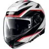 NOLAN Casque N100 5 Plus Overland N-com N1005POV 034 | Métal Blanc / Noir