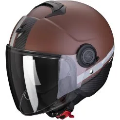 SCORPION Casque EXO-CITY STRADA 83-336-265 | Marron Mat Noir