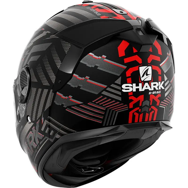 SHARK Casque SPARTAN GT E-BRAKE Mat HE7063EKRA | Noir Rouge Anthracite 3 SHARK Casque SPARTAN GT E-BRAKE Mat HE7063EKRA | Noir Rouge Anthracite – Image 3