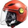 LS2 Casque OF602 FUNNY GLOSS Enfant 306021032 | Rouge | Enfants