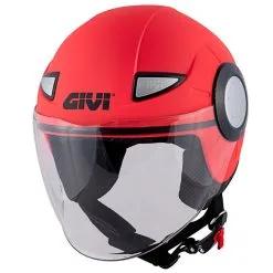 GIVI Casque JUNIOR 5 UNI HJ05BR300 | Rouge | Enfants