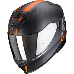 SCORPION Casque EXO-520 AIR LATEN 72-358-168 | Noir Mat/orange