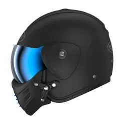 ROOF Casque ROADSTER IRON 011711- | NOIR MAT Bleu -Pas Cher Visière Casque Moto Magasin none 35682f0ee8252affab2e6c50055e6816 35682f0