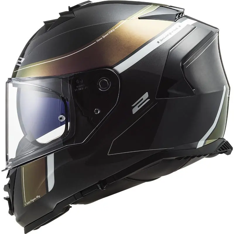 LS2 Casque FF800 STORM VELVET 108003012 | Noir Rainbow | Femme 2 LS2 Casque FF800 STORM VELVET 108003012 | Noir Rainbow | Femme – Image 2