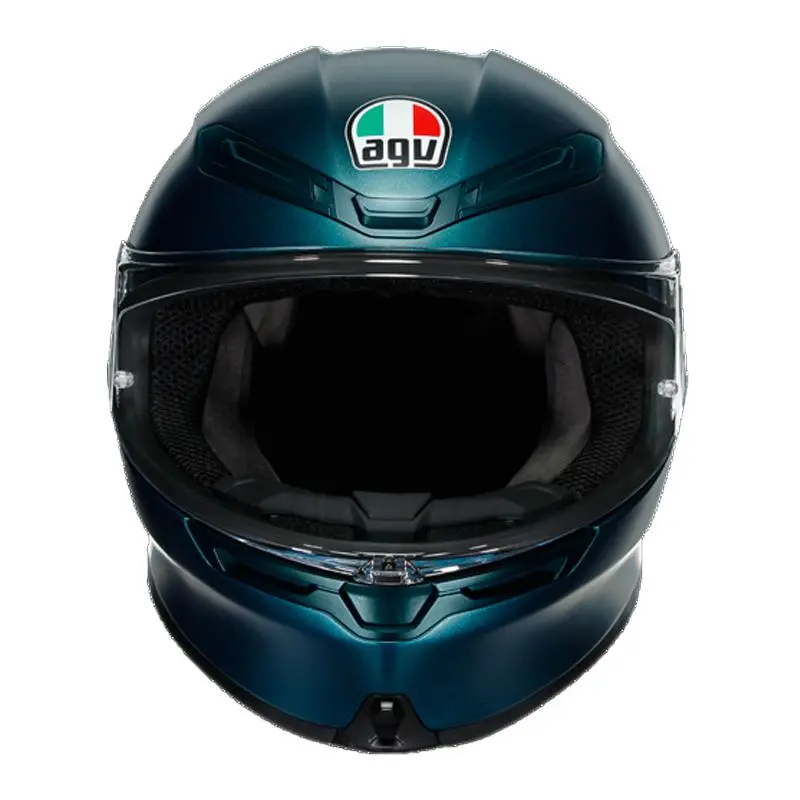 AGV Casque K-6 PETROLIO 6301A4MY 00H | Bleu Pétrole 2 AGV Casque K-6 PETROLIO 6301A4MY 00H | Bleu Pétrole – Image 2