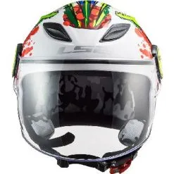 LS2 Casque OF602 FUNNY CROCO GLOSS Enfant 306022061 | Blanc/vert | Enfants -Pas Cher Visière Casque Moto Magasin none 4a40f3bfef95276697dfe636557f0dbf 4a40f3b