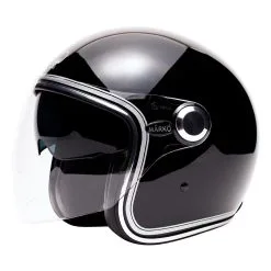 MARKO Casque BOREAL MAR-BOR-10 | Noir Chrome