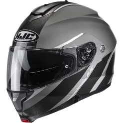 HJC Casque C91 TERO MC5 108105 | Noir Gris
