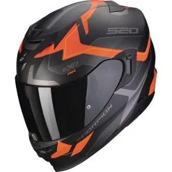 SCORPION Casque EXO-520 EVO AIR ELAN 172-409-168 | Noir Mat/orange