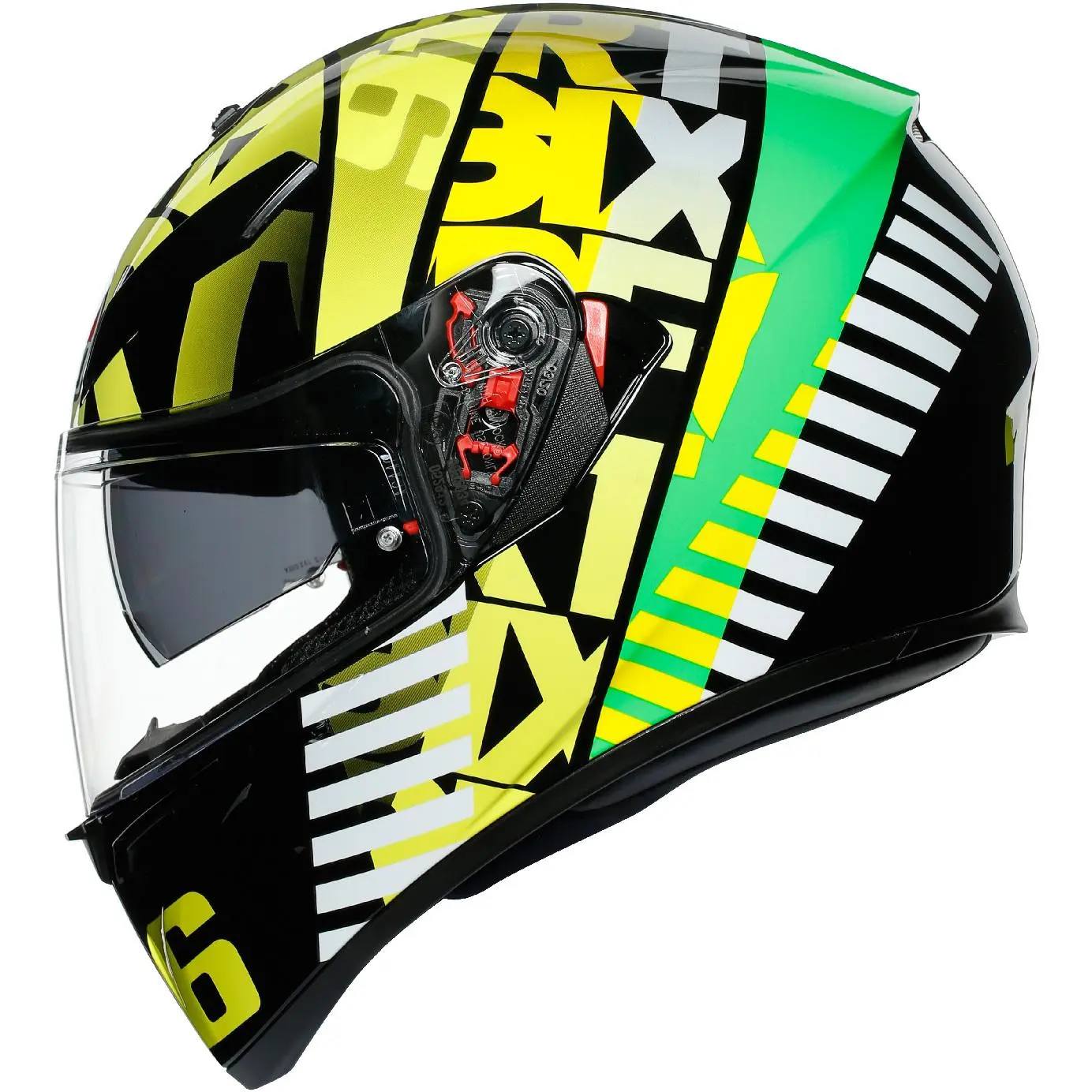 AGV Casque K3 SV TOP - TRIBE 46 0301A0MY 010 | MULTICOLORE 1 AGV Casque K3 SV TOP - TRIBE 46 0301A0MY 010 | MULTICOLORE