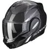 SCORPION Casque EXO-TECH EVO CARBON TOP 118-397-55 | Noir Blanc