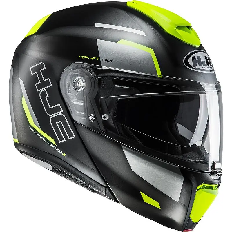 HJC RPHA Casque Rpha 90 Rabrigo 146274 | Gris/Vert 1 HJC RPHA Casque Rpha 90 Rabrigo 146274 | Gris/Vert