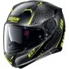 NOLAN Casque N87 Sioux N-com N87SX 106 | Noir Mat / Jaune