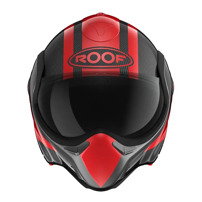 ROOF Casque R09 BOXXER CARBON DART 012770- | Noir/rouge 3 ROOF Casque R09 BOXXER CARBON DART 012770- | Noir/rouge – Image 3