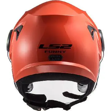 LS2 Casque OF602 FUNNY GLOSS Enfant 306021032 | Rouge | Enfants 3 LS2 Casque OF602 FUNNY GLOSS Enfant 306021032 | Rouge | Enfants – Image 3
