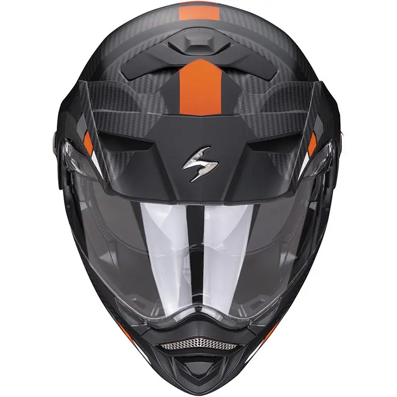 SCORPION Casque Cross Over ADX-2 Camino 89-399-304 | Noir Mat Argent Orange 2 SCORPION Casque Cross Over ADX-2 Camino 89-399-304 | Noir Mat Argent Orange – Image 2