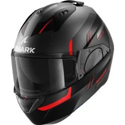 SHARK Casque EVO-ES KRYD HE9816EAKR | Noir Rouge