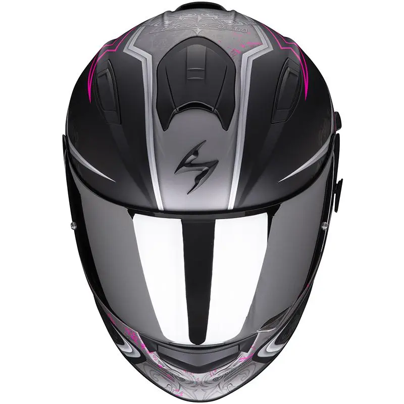 SCORPION Casque EXO-491 Run 48-101-179 | Noir Mat Rose 2 SCORPION Casque EXO-491 Run 48-101-179 | Noir Mat Rose – Image 2