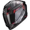 SCORPION Casque EXO-1400 EVO AIR SHELL 114-401-42 | Noir/rouge