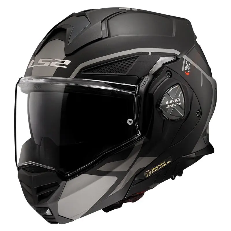 LS2 Casque FF901 ADVANT X METRYK 569012207 | Titanium Mat 1 LS2 Casque FF901 ADVANT X METRYK 569012207 | Titanium Mat