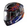 SHARK Casque RACE-R PRO REPLICA LORENZO CATALUNYA GP 2019 HE8641EKRB | Noir/Bleu/Orange