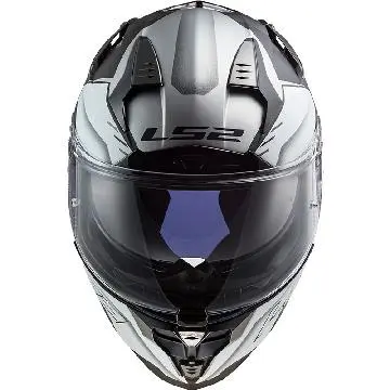 LS2 Casque FF327 CHALLENGER HPFC ALLERT 103273903 | Argent Titanium 2 LS2 Casque FF327 CHALLENGER HPFC ALLERT 103273903 | Argent Titanium – Image 2