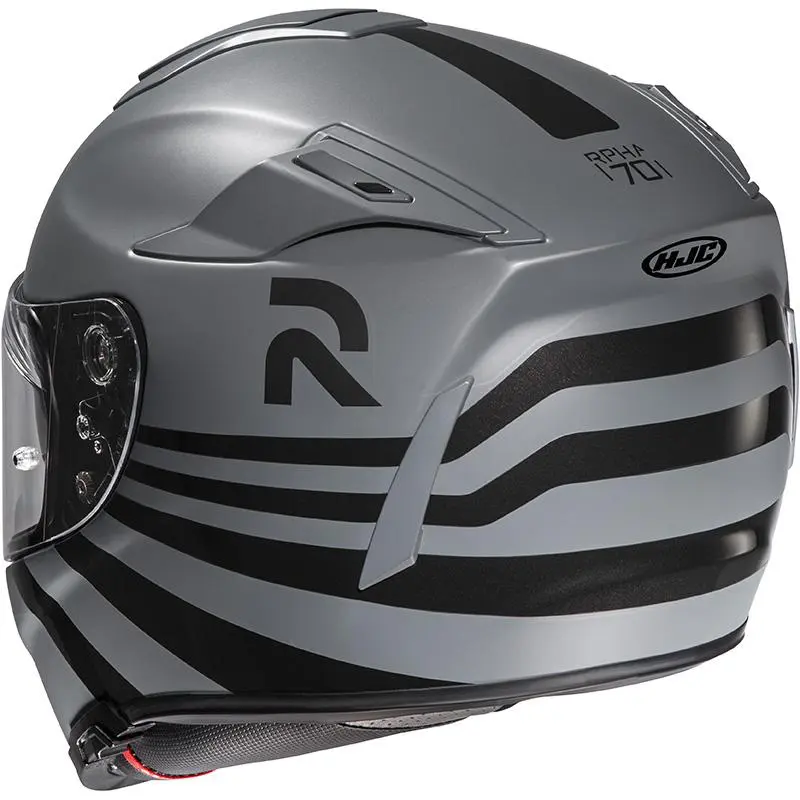 HJC RPHA Casque RPHA 70 STIPE MC5SF 145775 | Gris Noir 2 HJC RPHA Casque RPHA 70 STIPE MC5SF 145775 | Gris Noir – Image 2
