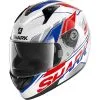 SHARK Casque RIDILL 1.2 PHAZ HE0533EWBR | Blanc Bleu Rouge