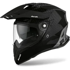 AIROH Casque Crossover COMMANDER CARBON CM99 | Carbone | Homme