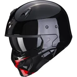 SCORPION Casque COVERT-X TANKER 86-371-24 | BLACK RED