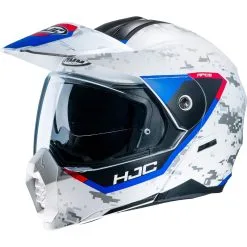 HJC Casque C80 BULT MC21SF 106421 | Blanc/bleu/rouge