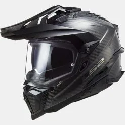 LS2 Casque Cross MX701 EXPLORER CARBON SOLID 407015099 | Carbone