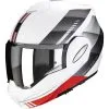 SCORPION Casque EXO-TECH EVO GENRE 118-413-310 | Blanc Mat/argent