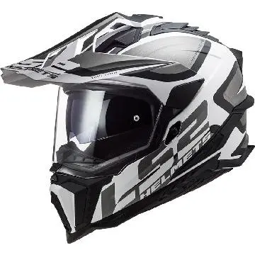 LS2 Casque Cross MX701 EXPLORER ALTER 407012102 | Noir Mat/blanc 1 LS2 Casque Cross MX701 EXPLORER ALTER 407012102 | Noir Mat/blanc