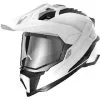 LS2 Casque Cross MX701 EXPLORER SOLID 407011002 | Blanc Mat